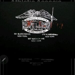 Ralph Lauren Polo Mens Althetic Association LIMITED EDITION Cotton Tshirt - XXL